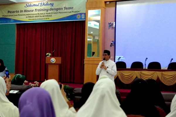 Pertama di Sumatera, Inhouse Training Penerapan dan Pendokumentasian