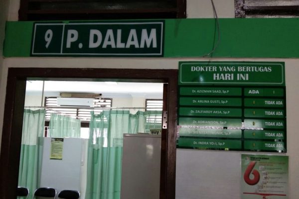 Rekapan Kunjungan Pasien Rawat Inap, Rawat Jalan dan IGD RSUD Arifin Achmad Hari Ini