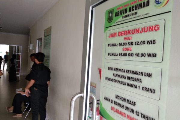 Seperti Kelas I, Seluruh Kamar Kelas II dan III Irna Surgikal RSUD Arifin Achmad Dipasang AC