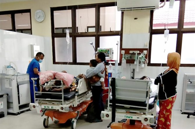 Satu Anak MSD, Total 63 Pasien Ditangani IGD RSUD Arifin Achmad