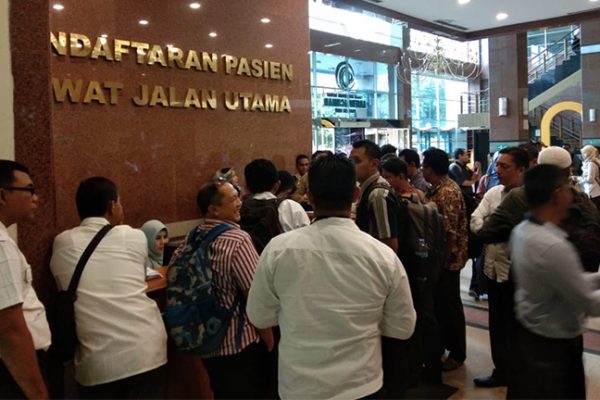RSUD Arifin Achmad Cek Kesehatan 289 Calon Anggota KPU se-Riau