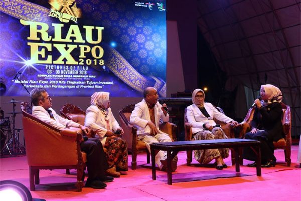 Dari Talk Show RSUD Arifin Achmad di Riau Expo 2018: Kanker Disebabkan Pola Hidup