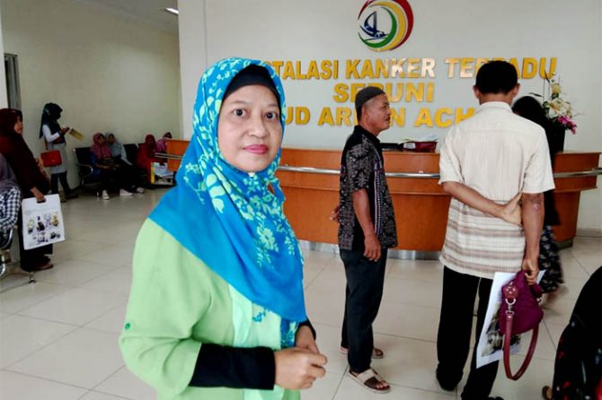 Susi Lestari, Pasien Kemoterapi RSUD Arifin Achmad yang Unik, Tak Rasakan Muak dan Muntah