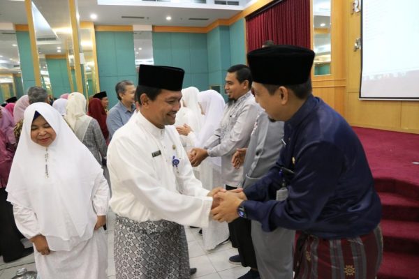 HALAL BI HALAL DAN PELEPASAN JEMAAH CALON HAJI 2019 KELUARGA BESAR RSUD ARIFIN ACHMAD PROVINSI RIAU