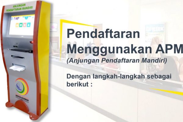 Ingin cepat daftar tanpa antri saat berobat di RSUD Arifin Achmad Provinsi Riau, APM Solusinya..