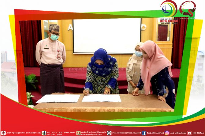 RSUD Arifin Achmad Provinsi Riau kembali gelar serah terima jabatan.