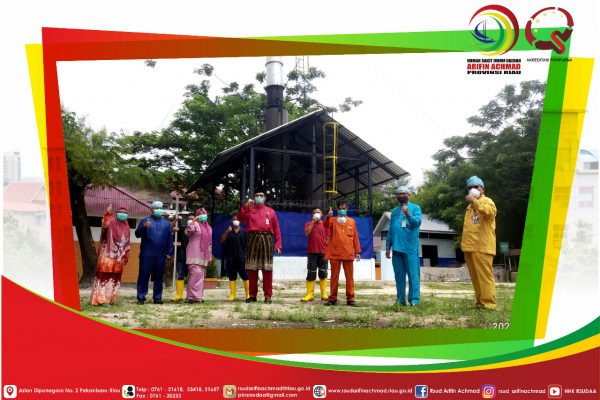 Incenerator RSUD Arifin Achmad Provinsi Riau berhasil lulus verifikasi KLHK RI