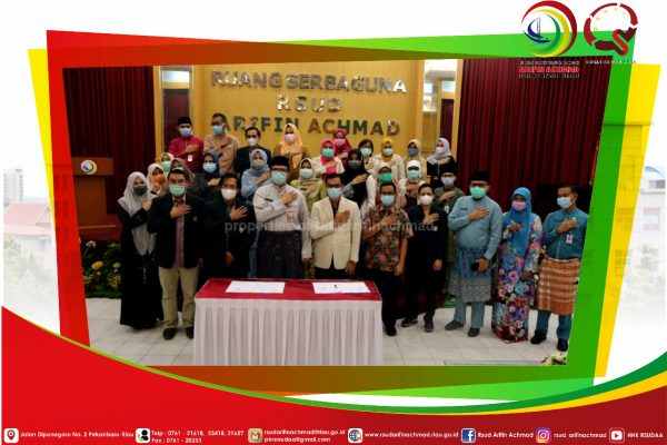 RSUD Arifin Achmad Provinsi Riau lakukan kerja sama dengan IDI dan PATELKI untuk siapkan relawan penanganan COVID-19