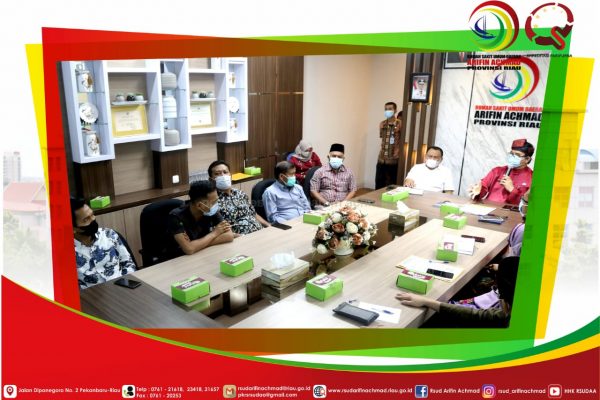 RSUD Arifin Achmad Provinsi Riau Terima Kunjungan Kerja Komisi 4 DPRD Kabpuaten InHu Dan Siak