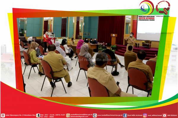 Menjadi Salah Satu OPD Untuk Pencanangan Zona Integritas WBK Dan WBBM, RSUD Arifin Achmad Provinsi Riau Gelar Pendampingan