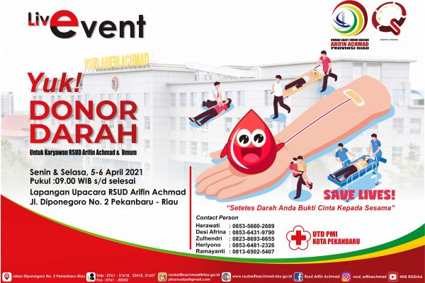 Ayo Donor Darah, Sehatkan Jantung Dan Turunkan Resiko Terkena Kanker