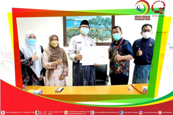 Tingkatkan efisiensi alur sistem farmasi, RSUD Arifin Achmad Provinsi Riau gelar MoU MIRAI SIMFARSAA