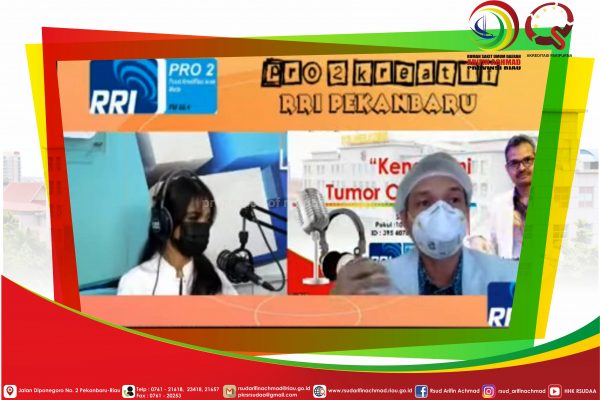 Mari Kenali Dini Tumor Ovarium bersama dokter spesialis obgyn konsultan onkologi RSUD Arifin Achmad Provinsi Riau dr. Ari Hidayat, Sp.OG (K) Onk