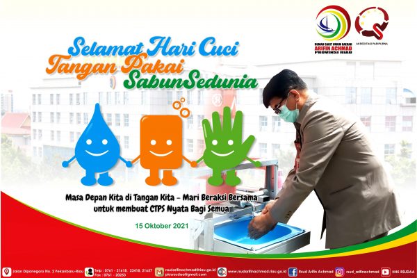 Selamat Hari Cuci Tangan Pakai Sabun Sedunia