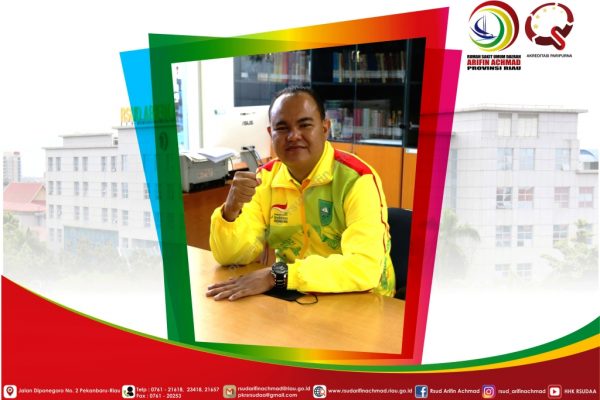 RSUD Arifin Achmad Provinsi Riau Bangga Lepas Putra Sebagai Atlit Penembak Di Peparnas 2021