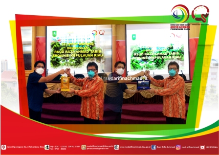 RSUD Arifin Achmad Provinsi Riau terima kunjungan RSUD Raja Ahmad Tabib Provinsi Kepulauan Riau
