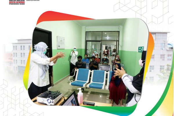 PKRS dan PPI RSUD Arifin Achmad Provinsi Riau gelar Penyuluhan pencegahan Infeksi di rumah sakit