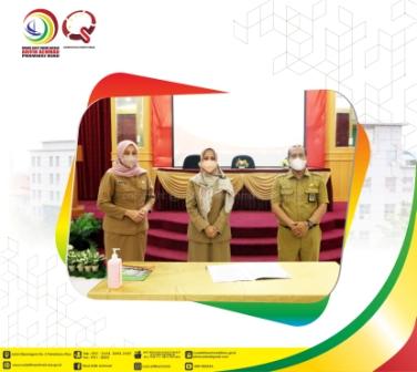 Serahterima jabatan Pejabat Tinggi Pratama dan Pejabat Administrator RSUD Arifin Achmad Provinsi Riau