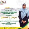 Selamat atas dilantiknya Direktur RSUD Arifin Achmad Provinsi Riau drg. Wan Fajriatul Mamnunah, Sp. KG