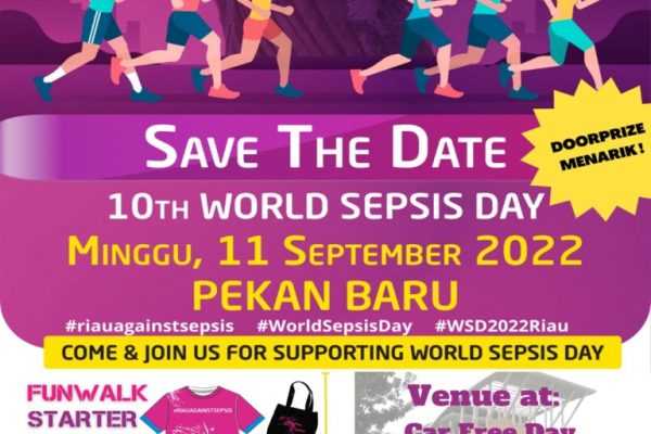 Ayo ikuti Fun Walk berhadiah doorprize dalam rangka memperingati World Sepsis Day tahun 2022