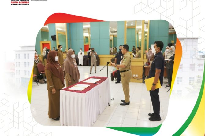 Pemerintah Provinsi Riau lantik Pejabat Fungsional di RSUD Arifin Achmad Provinsi Riau