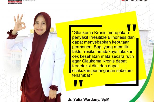 Mengenal Penyakit Mata Glaukoma Kronis “Si Pencuri Penglihatan”, begini kata ahlinya…