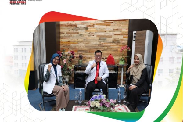 Bagaimana penanganan awal dan lanjutan Stroke ? RSUD Arifin Achmad Provinsi Riau gelar live talkshow di RTV