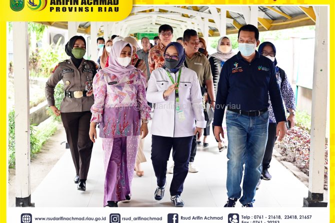 Beri Suport agar pelayanan lebih optimal, Direktur Pelayanan Kesehatan Rujukan Kemenkes kunjungi RSUD Arifin Achmad Provinsi Riau