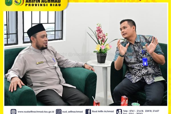 Kunjungi BAZNAS, RSUD Arifin Achmad Provinsi Riau ajak jalin kerja sama bantu pasien kurang mampu dalam berobat