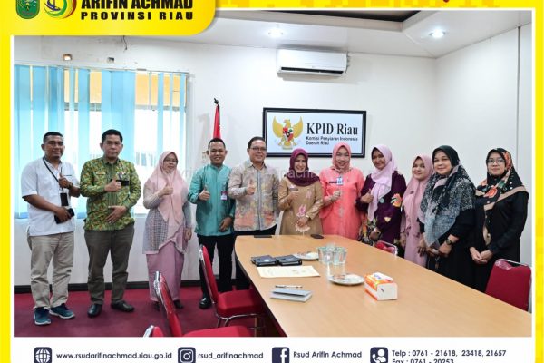 Tingkatkan peran Humas, RSUD Arifin Achmad Provinsi Riau kunjungi KPID Provinsi Riau