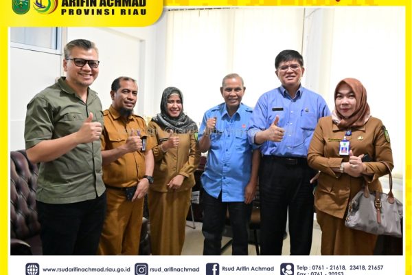 Kunjung KONI Provinsi Riau, RSUD Arifin Achmad Provinsi Riau bangun kerja sama tangani atlit cidera dengan Sport injury Center