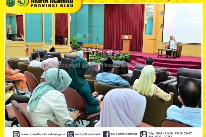 Sambut Bulan Suci Ramadhan, RSUD Arifin Achmad Provinsi Riau gelar silaturahmi sekaligus syukuran atas capaian akreditasi paripurna