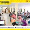 Tingkatkan wawasan tentang TB, Unit PKRS RSUD Arifin Achmad Provinsi Riau gelar penyuluhan kepada pengunjung.