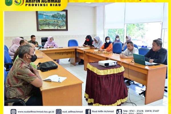 RSUD Arifin Achmad Provinsi Riau gelar Exit Meeting  dengan Tim Kantor Akuntan Publik