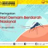 Selamat memperingati Hari Demam Berdarah Nasional Tahun 2023