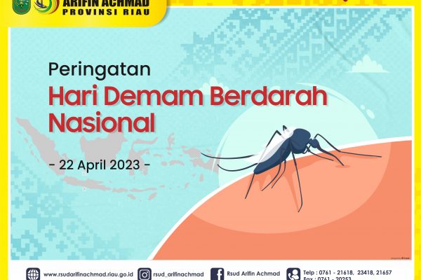 Selamat memperingati Hari Demam Berdarah Nasional Tahun 2023