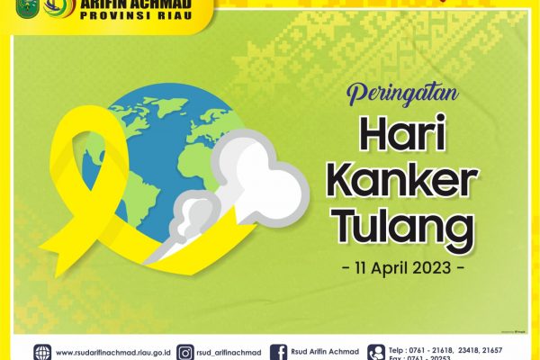 Selamat memperingati Hari Kanker Tulang Nasional 2023