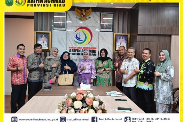 RSUD Arifin Achmad Provinsi Riau terima kunjungan FKG Universitas Andalas