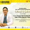 Selamat atas terpilihnya Dr. dr. Tubagus Odih R. Wahid, MKM, SpBa, SubSp Diges (K), FisQua sebagai Ketua IDI Cabang Pekanbaru