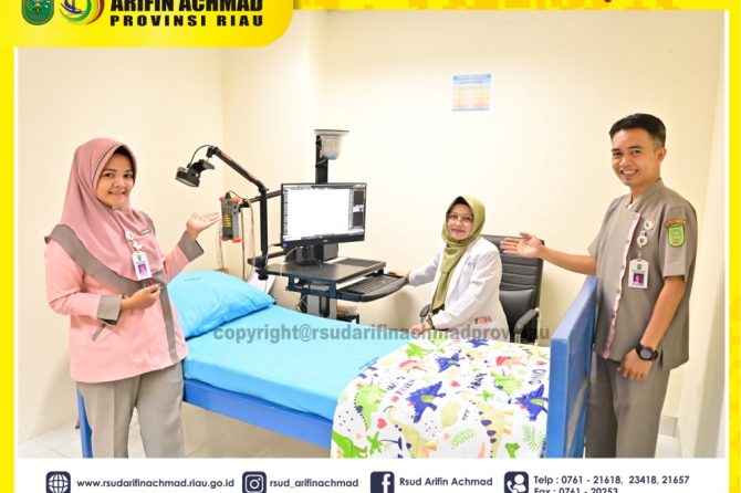 Saat ini pemeriksaan Electro Encephalogram (EEG) sudah bisa dilakukan di RSUD Arifin Achmad Provinsi Riau