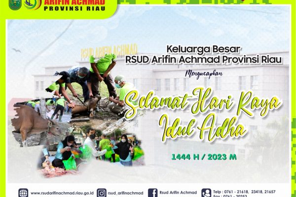 Selamat merayakan Hari Raya Idul Adha 1444 H