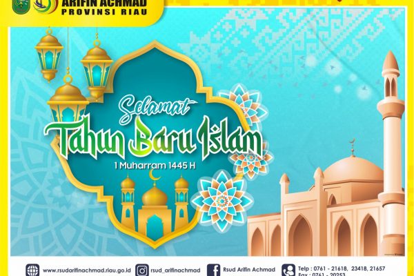 RSUD Arifin Achmad Provinsi Riau mengucapkan selamat tahun baru Islam 1445 H