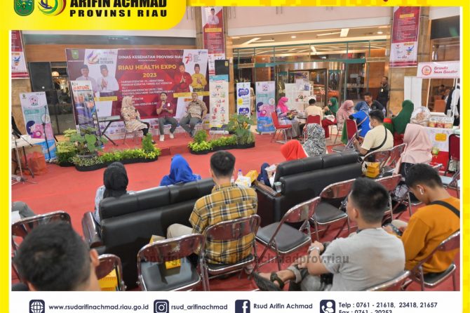 RSUD Arifin Achmad Provinsi Riau gelar Talkshow Jantung di Riau Health Expo 2023