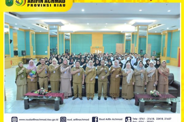 Penyerahan PPPK di lingkungan RSUD Arifin Achmad Provinsi Riau