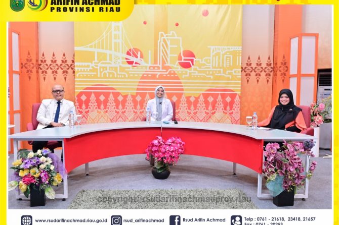 RSUD Arifin Achmad Provinsi gelar Live Talkshow tentang Komplikasi Diabetes Melitus dan Akupuntur Medik