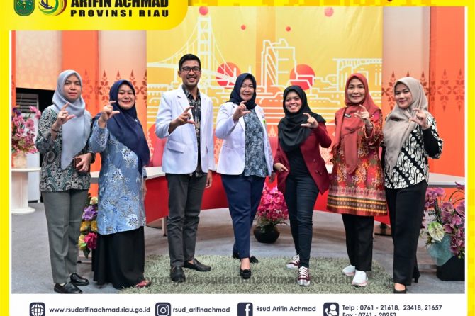 Tingkatkan kepahaman tentang Sepsis kepada masyarakat, RSUD Arifin Achmad Provinsi Riau gelar Live Talkshow di RTV
