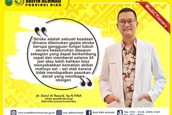 Peringatan Hari Stroke Sedunia, mari kenali tentang penyakit stroke..