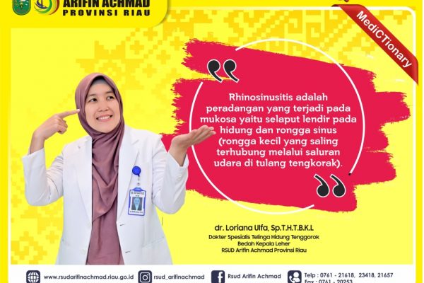 Mari kenali penyakit Rhinosinusitis dan pencegahannya