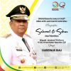 Selamat atas dilantiknya Gubernur Riau Brigadir Jenderal TNI (Purn) Gubernur Riau H. Edy Afrizal Natar Nasution, S.IP