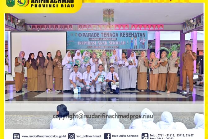 RSUD Arifin Achmad Provinsi Riau beri edukasi Pelajar SMU 1 Pekanbaru tentang pentingnya kesehatan mental